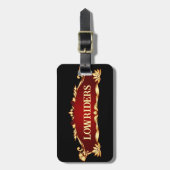 LowRider Car Floor Mat ラゲッジタグ (正面縦)