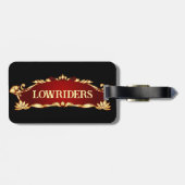 LowRider Car Floor Mat ラゲッジタグ (裏面横)