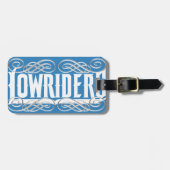 LowRider Car Floor Mat ラゲッジタグ (正面横)