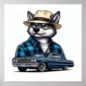 Lowrider Wolf ポスター (正面)