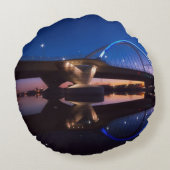 Lowryの日没 ラウンドクッション (裏面)