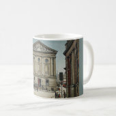 Lowry風のTodmorden Town Hall コーヒーマグカップ (正面右)