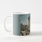 Lowry風のTodmorden Town Hall コーヒーマグカップ (左)