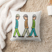 Lowry Matchstick Men クッション (ブランケット)