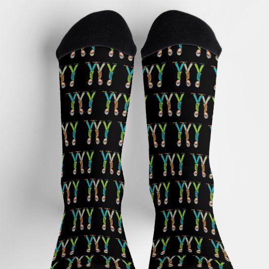 Lowry Matchstick Men ソックス (上部)