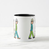 Lowry Matchstick Men マグカップ (中央)