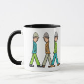 Lowry Matchstick Men マグカップ (左)