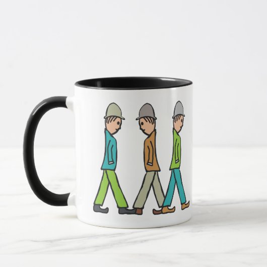 Lowry Matchstick Men マグカップ (左)