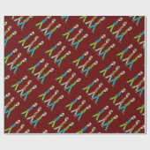 Lowry Matchstick Men ラッピングペーパー (フラット)