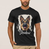 Loyal Companion German Shepherd Tee Tシャツ (正面)