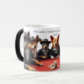 Loyal Pack – Poker Dogs Magic Morphing Mug モーフィングマグカップ (正面左)