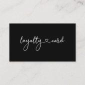 Loyalität 10 Nails Lashes Beauty Visitenkarte 名刺 (正面)