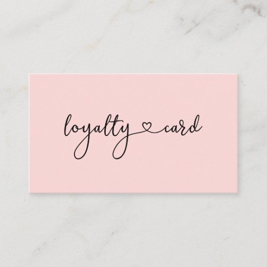 Loyalität 5 Nails Lashes Beauty Visitenkarte 名刺 (正面)