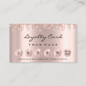 Loyalität 6 Makeutische Esthetikerin Eyelash Rose 名刺 (正面)