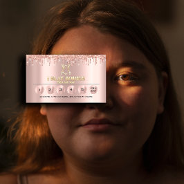 Loyaliy 6体彫刻ドリップスバラロゴ 名刺