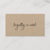 Loyalty 10 Nails Lashes Business Card Visitenkarte 名刺 (正面)