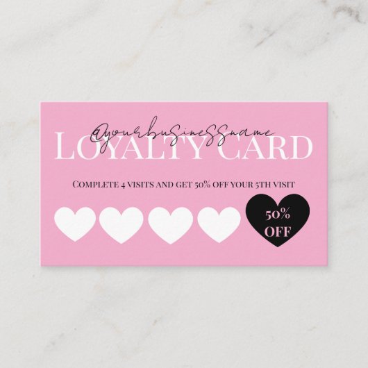 Loyalty Business Card 名刺 (正面)