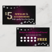 Loyalty Card - Rewards Card Paparazzi Consultant 名刺 (正面/裏面)