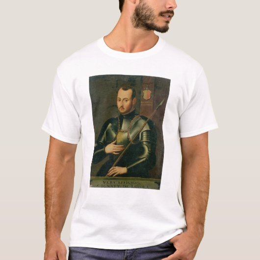Loyolaの聖者Ignatius Tシャツ (正面)
