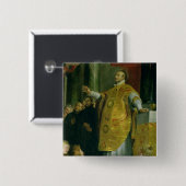 LoyolaのSt Ignatiusの視野 缶バッジ (正面&裏面)