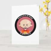 LoyolaのSt Ignatius カード (黄色い花)