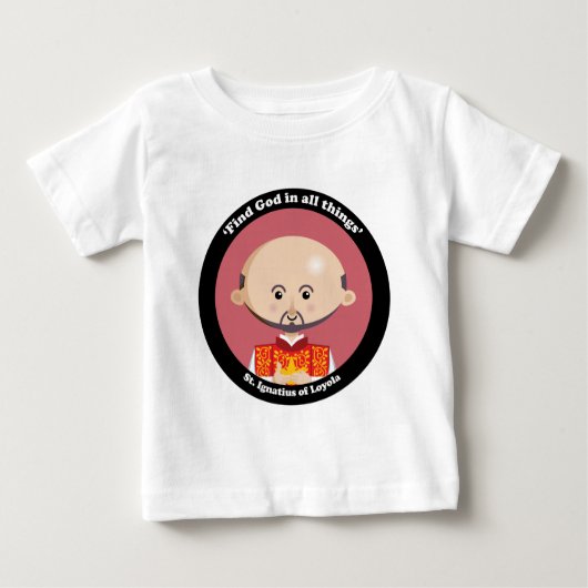 LoyolaのSt Ignatius ベビーTシャツ (正面)