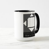 Lozengesと4行マグカップ マグカップ (正面右)