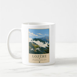 Lozère – Mountains Clouds – Vintage Mug コーヒーマグカップ