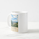 Lozère – Valleys – Vintage Mug コーヒーマグカップ (正面左)