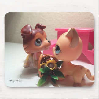 LPのコリー愛マウスパッド マウスパッド