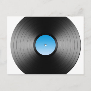 LPレコード ポストカード