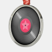 LPレコード メタルオーナメント (左)