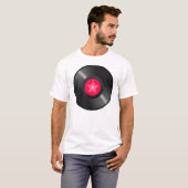 LPレコード Tシャツ (正面フル)