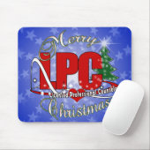 LPCのクリスマスによって認可される専門のカウンセラー マウスパッド (マウス)