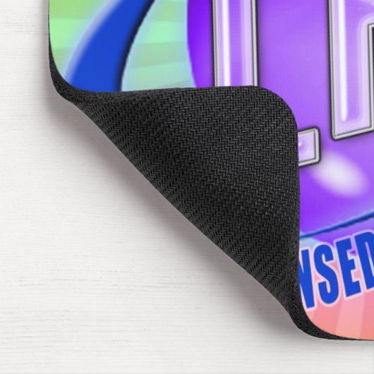 LPCのSWOOSHのロゴによって認可される専門のカウンセラー マウスパッド (コーナー)