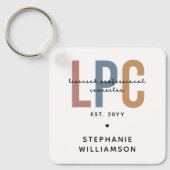 LPCライセンスカスタムプロフェッショナルカウンセラー キーホルダー (正面)