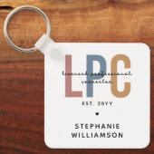 LPCライセンスカスタムプロフェッショナルカウンセラー キーホルダー (正面)
