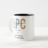 LPCライセンスカスタムプロフェッショナルカウンセラー ツートーンマグカップ (正面左)