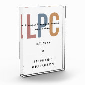 LPCライセンスカスタムプロフェッショナルカウンセラー フォトブロック (左)