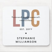 LPCライセンスカスタムプロフェッショナルカウンセラー マウスパッド (正面)