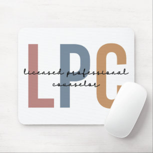 LPCライセンスプロフェッショナルカウンセラー マウスパッド