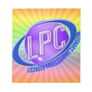 LPC SWUSHロゴライセンスプロフェッショナルカウンセラー ノートパッド