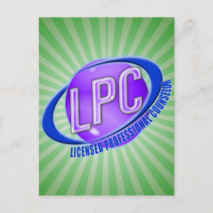 LPC SWUSHロゴライセンスプロフェッショナルカウンセラー ポストカード
