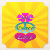 LPJ ペーパーコースター (正面)