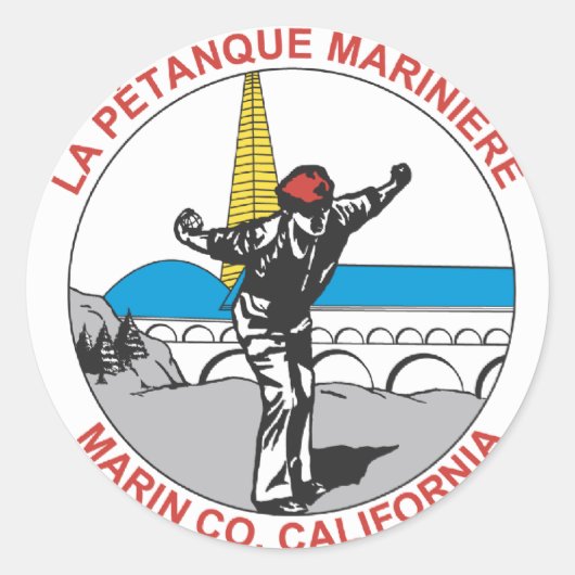 LPMラウンドステッカー ラウンドシール (正面)