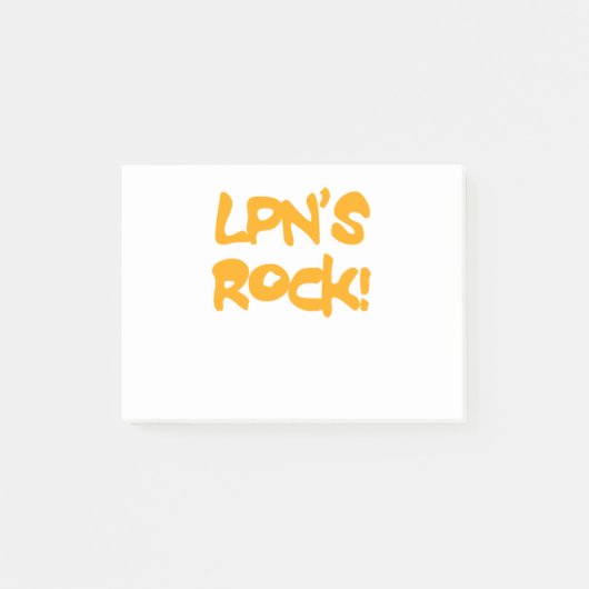 LPNのロック ポストイット (正面)