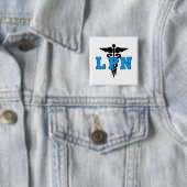 LPNの医学の記号 缶バッジ (インサイチュ)