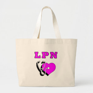 LPNの心配 ラージトートバッグ