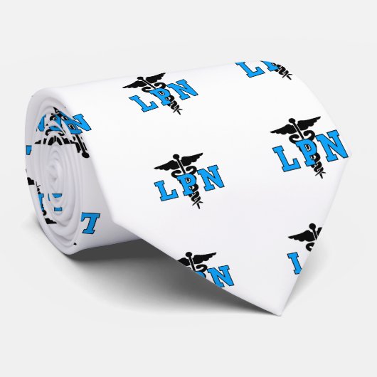 LPNの男性のナースのタイ ネクタイ (ロール)