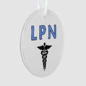LPNの看護 オーナメント (正面)